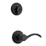 Kwikset Black Single Deadbolt Entry Door Interior Only Handle Pembroke Left. Fixed Price $57.00.