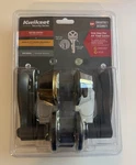 Kwikset Balboa Keyed Entry Lever & Deadbolt, Venetian Bronze Smartkey, 96900-425. Fixed Price $45.00.