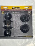 Brinks Commercial Matte Black Interior/exterior Entry Deadbolt Combo Door Lock. Fixed Price $45.00.