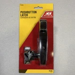 New Ace Pushbutton Door / Storm Latch Black Metal Model 5414693. Fixed Price $9.99.