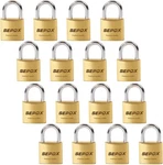 Sepox Pack Solid Brass Padlock With Same Keys 24 1-3/16 Inch,. Fixed Price $83.94.