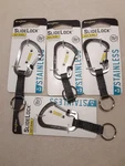 Nite Ize 4 Packs Carabiner Slide Lock With Leash #3 Silver Free Shipping. Fixed Price $18.49.