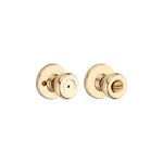 Kwikset Polished Brass Privacy Door Knob Hardware Locking For Bedrooms Bathrooms. Fixed Price $17.49.