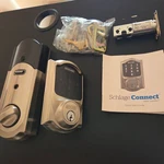Schlage Smart Deadbolt Lock , Great Feature For Your Home BE469ZP Cam 619. Fixed Price $150.00.