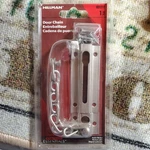 Hillman Door Chain Lock Satin Nickel Hardware Essentials Safety Security 851217. Fixed Price $13.98.