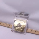 Prime-line Texas Security Bolt, Stamped Steel Construction, Brass Plated Finish. Fixed Price $10.97.
