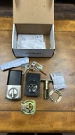 Kwikset Powerbolt 250 Keyless Entry Door Lock, 10-BUTTON Keypad Satin Nickel. Fixed Price $29.98.