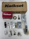 Kwikset 800TVH Lip 26 Smt Rcs Tavaris Single Cylinder Exterior Handleset Chrome. Fixed Price $109.99.