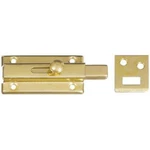Stanley/national N152-850 Brass Finish 3" Door Security Safety Lock Slide Bolt. Fixed Price $9.95.