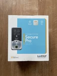 Lockly Secure Pro Zeno Series Satin Nickel Deadbolt Wifi Smart Apple Home. Fixed Price $149.99.