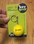 Keygear Tennis Ball Fob Clip Sports Gift Foam Squeezable. Fixed Price $14.00.