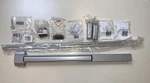 Von Duprin Exit Device (part # 2227EO SP28 3 299/US19 248L4). Fixed Price $400.00.