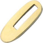 Knifemaking Brass Double Finger Guard 1.63" Long 5/8" Wide With 1" X 1/8" Slot. Fixed Price $9.89.