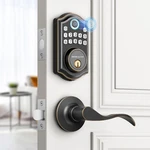 Akagear DS10 Keyless Entry Door Lock With - 2 Lever Handles, Fingerpri.... Fixed Price $110.46.