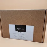 Amazon Basics Electronic Keypad Deadbolt Door Lock Keyless Entry - Oil Bronze. Fixed Price $30.00.