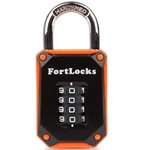 Fortlocks Gym Locker - 4 Digit, Heavy Duty, Stainless Steel, Weatherproof. Fixed Price $18.27.