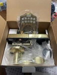 Lockey E985BBR Electronic Keypad Knob & Lever W/keyless Remote. Fixed Price $50.00.