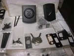 Delaney Satin Black Single Cylinder Deadbolt With Keys #74263 Open Box. Fixed Price $24.99.