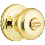 (4)-KWIKSET Signature Series Polished Brass Bed & Bath Door Knob 730J Cp. Fixed Price $103.11.