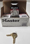 Pack Of 6 New Master Lock Keyed Alike With 2 Keys Each Made In Usa Nib. Fixed Price $26.99.
