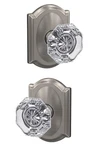 Schlage Alexandria Camelot Trim Glass Knob, Satin Nickel FC172 Alx 619. Fixed Price $25.99.
