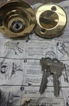 Weslock Auxiliary Single Cylinder Deadbolt. Fixed Price $45.00.