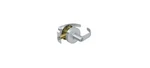 Deltana CL600EVC-26D Comm. Entry Standard GR2, Curved W/ Cyl In Brushed Chrome. Fixed Price $134.40.