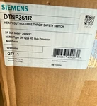 Siemens DTNF361R Safety Switch 30A 3POLE 600V Double Throw NM3R New In Box. Fixed Price $1540.00.