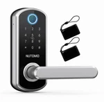 Nutomo Keyless Entry Door Lock, Fingerprint With Keypads Smart Next Day. Fixed Price $29.99.