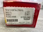 Kwikset 158SQT-S.STRKP Halifax Square Rose Single Cylinder Chrome. Fixed Price $34.19.