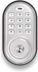Yale Real Living Electronic Keyless Deadbolt, Satin -( YRD210-ZW-619). Fixed Price $74.99.