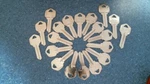 Hy-ko Uncut/ Blank Keys 20 Pack (15261) Fs. Fixed Price $10.00.