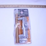 Prime-line Diecast With Wood Handle, Gray, Patio Door Tee Lock, Keyed. Fixed Price $20.42.