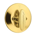 Kwikset Polished Brass Grade Commercial Deadbolt 1-3/4. Fixed Price $35.67.