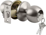 Keyed Entry Door Knob With Lock, Interior Exterior Standard Ball,. Fixed Price $15.44.