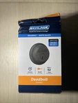 Schlage B60 Matte Black Single Cylinder Deadbolt Cerrojo - New Box. Fixed Price $22.95.