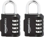 Amazon Basics 4-DIGIT Combination Padlock For School Lockers, Gym. Fixed Price $17.99.