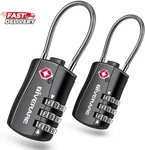 Giverare 2 Pcs Tsa Approved Luggage Locks, Combination Travel Cable Lock, Re-set. Fixed Price $10.99.