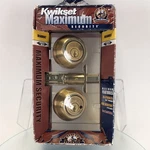 Kwikset Ultramax Security Deadbolt Double Cylinder Titanium Alloy Core Brass. Fixed Price $19.97.
