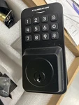 Cubona Keypad Deadbolt With Door Handle - Black. Fixed Price $144.60.