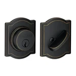 Schlage B60CAM716 Lock Company Single Cylinder Grade Deadbolt With Decorative. Fixed Price $78.73.