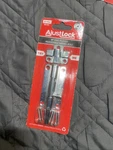 4 Barrel Bolt-zinc, Ajustco Ajustlock, Ea, Steel Latch Adjustable. Fixed Price $5.00.