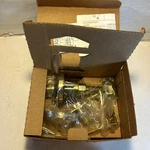 Falcon Classroom Lock Gold Tone Door Latch Handle Knob Lever B561D605. Fixed Price $30.00.