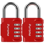 Puroma 2 Combination Lock 4 Assorted Item Package Quantitys , Colors. Fixed Price $17.50.