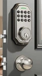 Keypad Entry Deadbolt Door Knob Smart Pin Satin Nickle - New. Fixed Price $38.00.