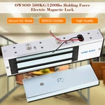 Owsoo 12/24V 500KG/1200LBS Electric Magnetic Gate Lock Door Access Latch Light. Fixed Price $104.95.
