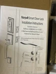 Narpult Smart Lock With Front Door Handle Set, Keyless Entry Deadbo.... Fixed Price $45.00.