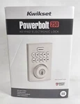 New Kwikset Keyway Keypad Electronic Lock Grade 3 Satin Nickel KW1 992500-005. Fixed Price $42.99.