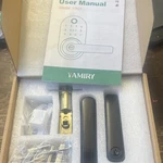 Yamiry YR01 Keypad Smart Lock Black Matte Keyless Modern Lever Easy Install. Fixed Price $49.99.