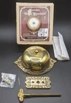 Nostalgic Victorian Brass Doorbell W/ Doorplate Key 1982 Chadwick Miller 95560. Fixed Price $64.99.
